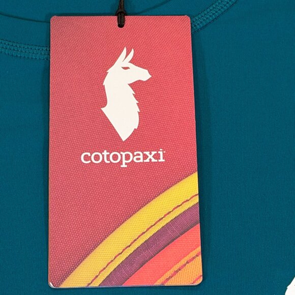Cotopaxi Fino Long-Sleeve Tech Tee Mens Shirt Gulf Teal Blue 3XL Performance NWT - Picture 8 of 14